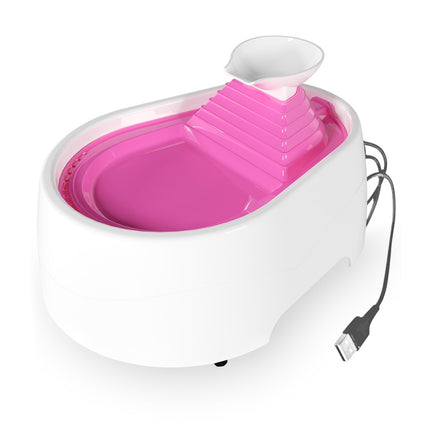 Cado Pet Kedi Köpek Su Pınarı Şelale 2 Litre - 5 volt ( usb'li ) Pembe