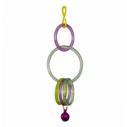Exovit Olimpik Kuş Oyuncak Halka 5 x 14 cm 5 li