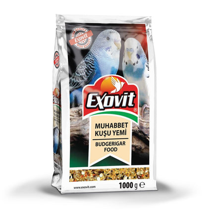 Exovit Yetişkin Muhabbet Kuşu Yemi 1000 Gr