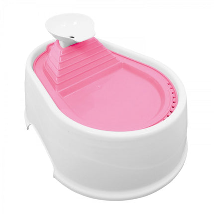 Cado Pet Kedi Köpek Su Pınarı Şelale 23*30*11 cm 220 VOLT 3 W Pembe