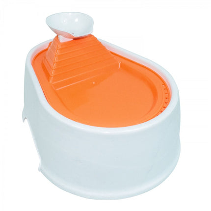 Cado Pet Kedi Köpek Su Pınarı Şelale 23*30*11 cm 220 VOLT 3 W Turuncu