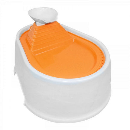 Cado Pet Kedi Köpek Su Pınarı Şelale 23*30*11 cm 220 VOLT  Turuncu