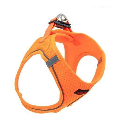 Tailpetz Air Mesh Köpek Göğüs Tasması XSmall 32x36 cm Neo Turuncu