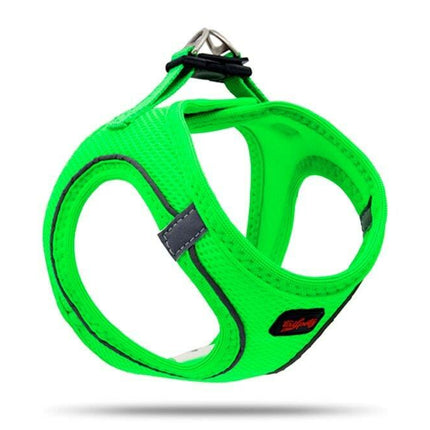 Tailpetz Air Mesh Köpek Göğüs Tasması Medium 44x48 cm Neon Yeşil