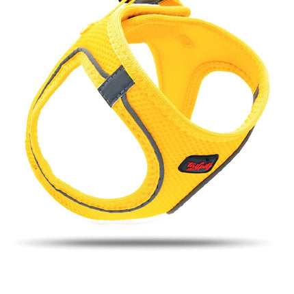 Tailpetz Air Mesh Köpek Göğüs Tasması 3XSmall 24-28 cm Yellow