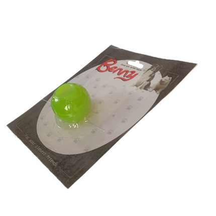 Benny Köpek Oyuncağı Sert Top 5 cm Neon Yeşil