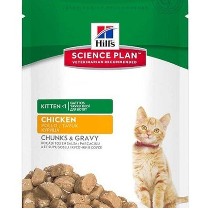 Hills Kitten Tavuklu Yavru Kedi Pouch Konserve 85gr