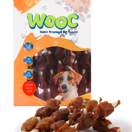 Wooc Dog Tavuk&ördek&ciğer Sargılı Stick Köpek Ödül Maması 80 GR