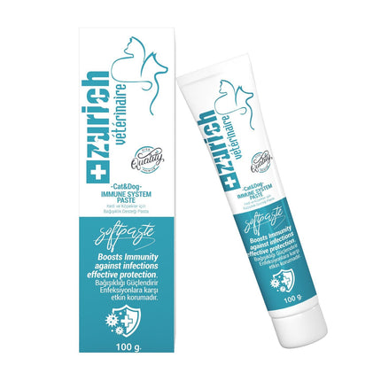 Zurich Kedi Köpek Bağışıklık Güçlendirici Paste 100 G